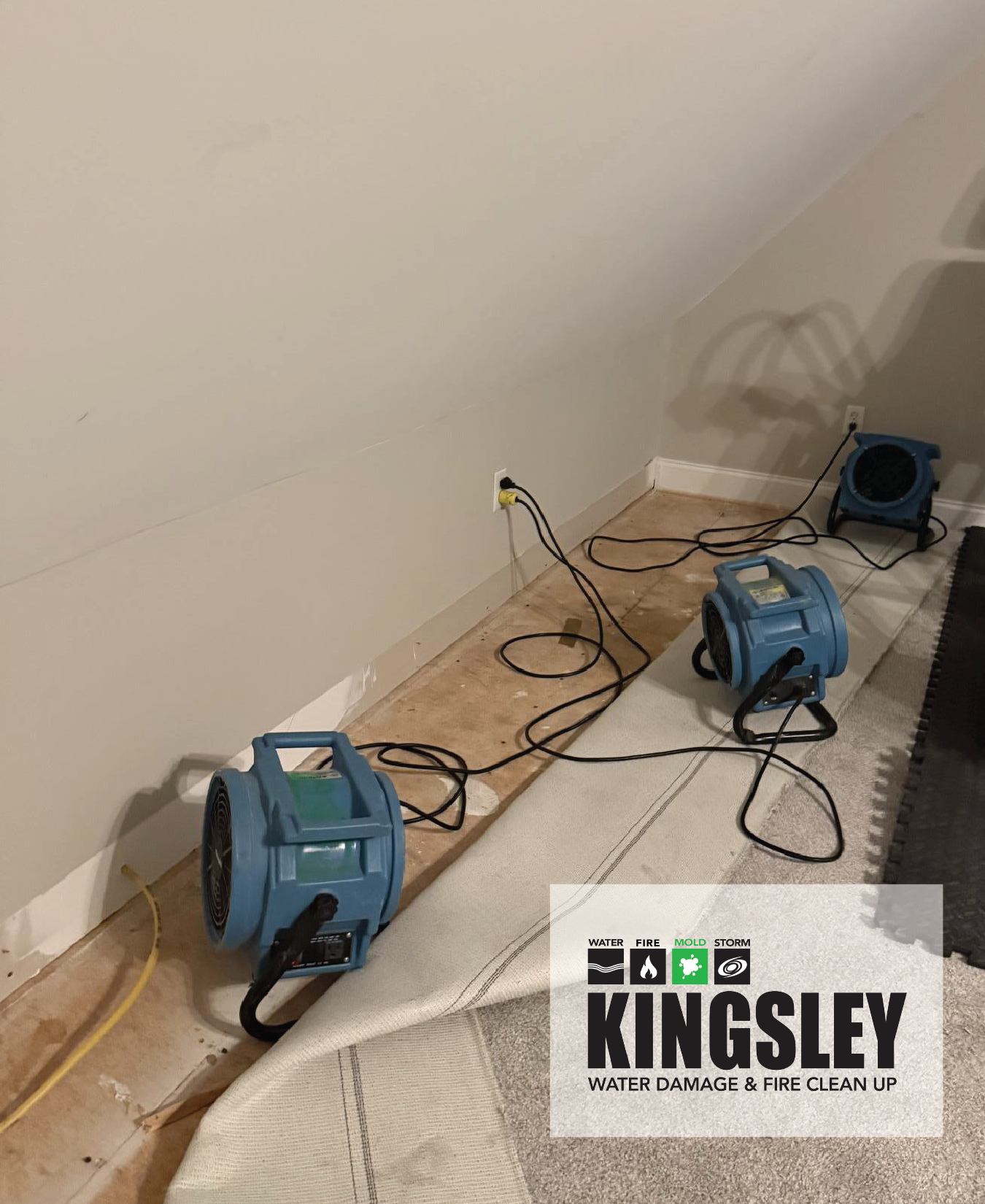 Florence water damage clean up