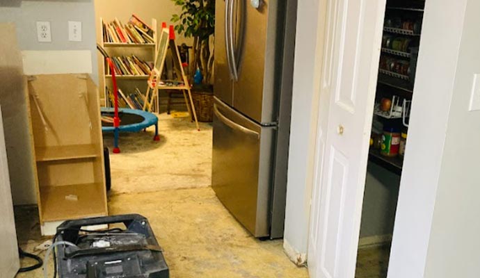 Appliance leaking water