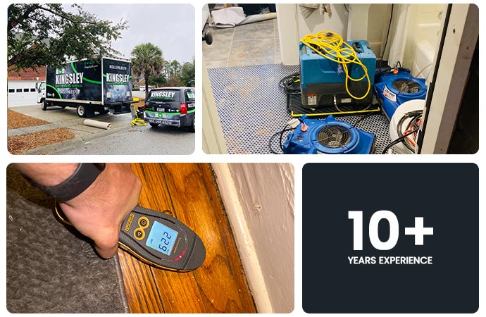 Water and fire damage restoration service