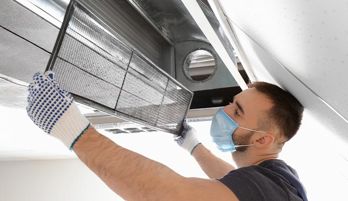 Air filter maintenance