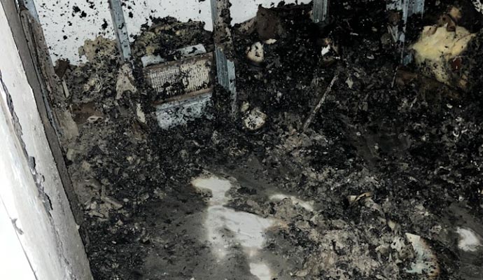 Smoke & soot restoration
