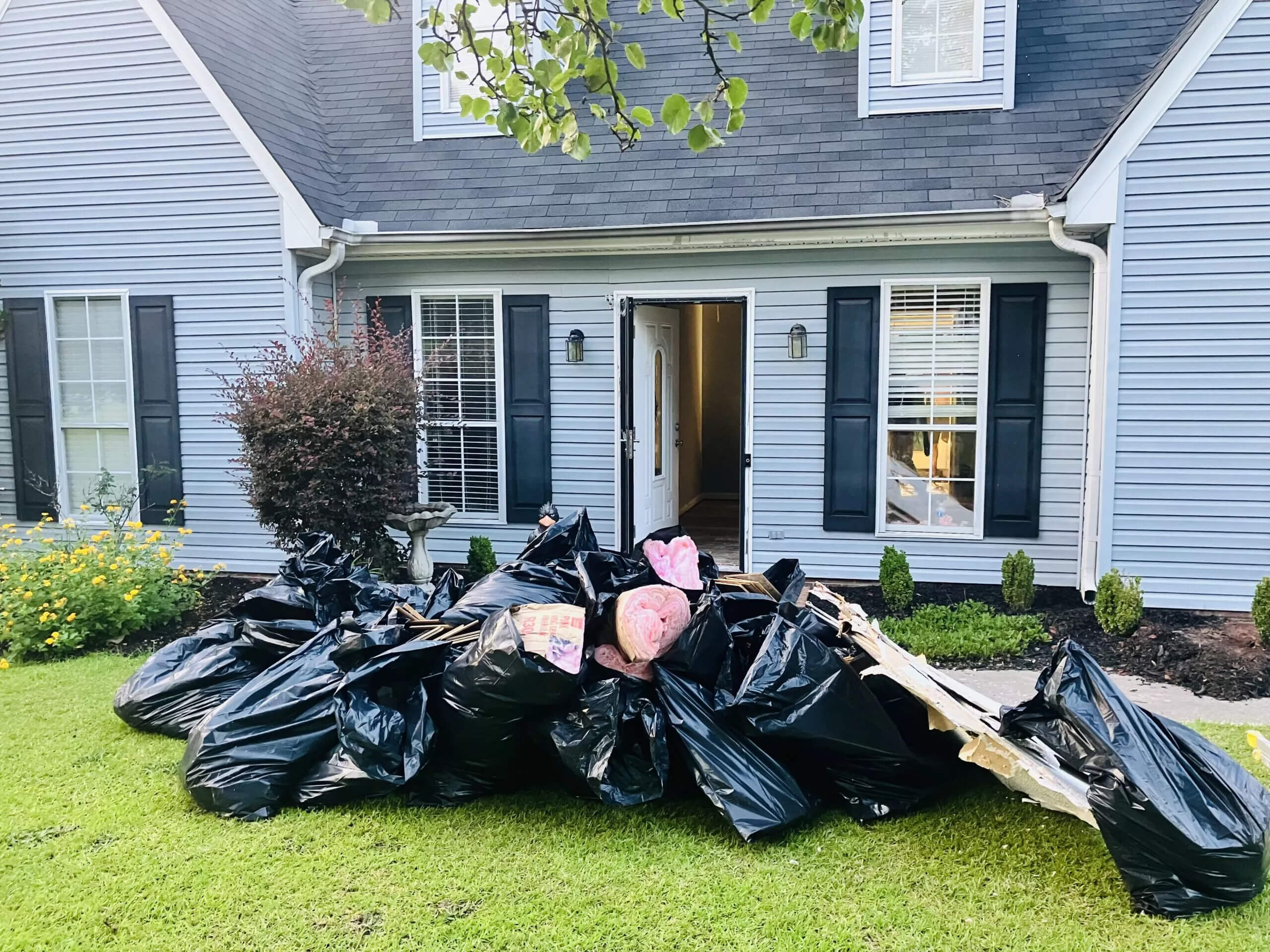 Flooded house in Irmo