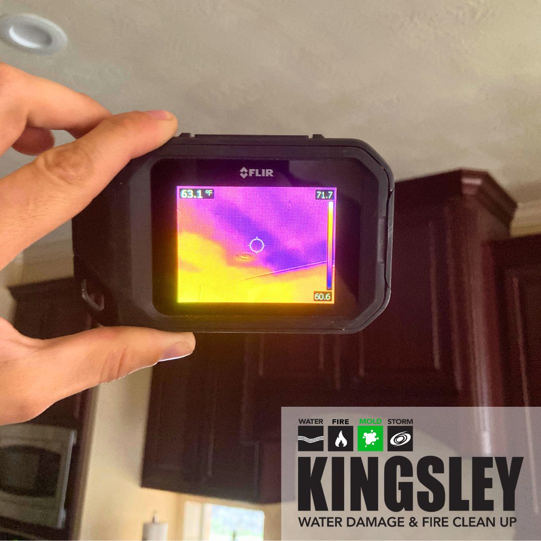 Thermal Leak Detection Over Kitchen