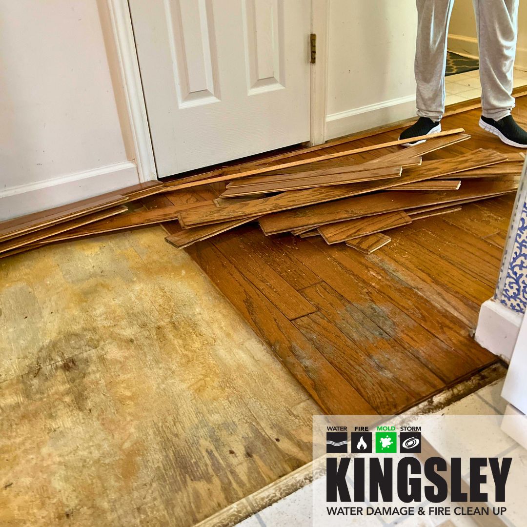 Weekend Pipe Break Wrecks Floors & Crawlspace