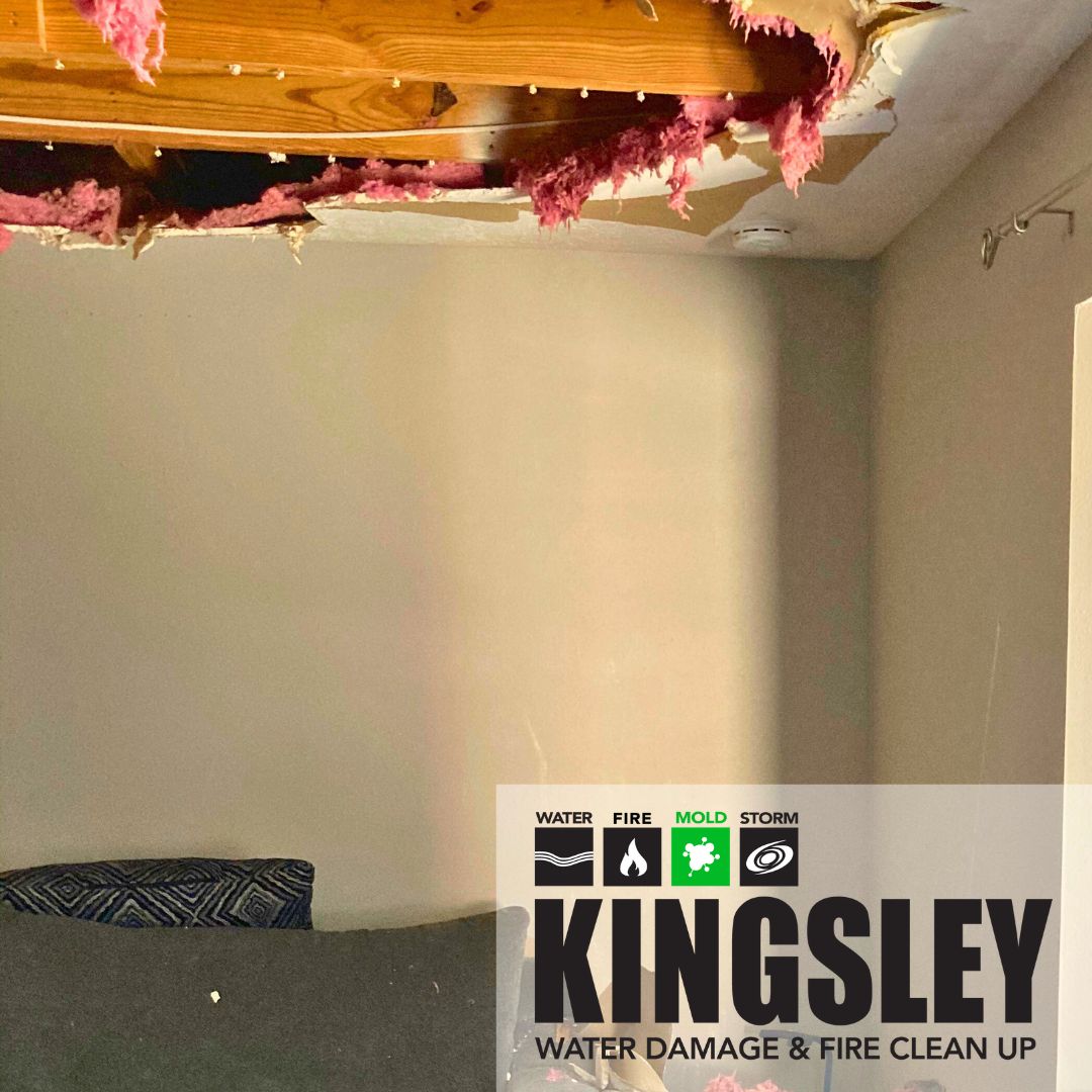 Living Room Ceiling Collapse
