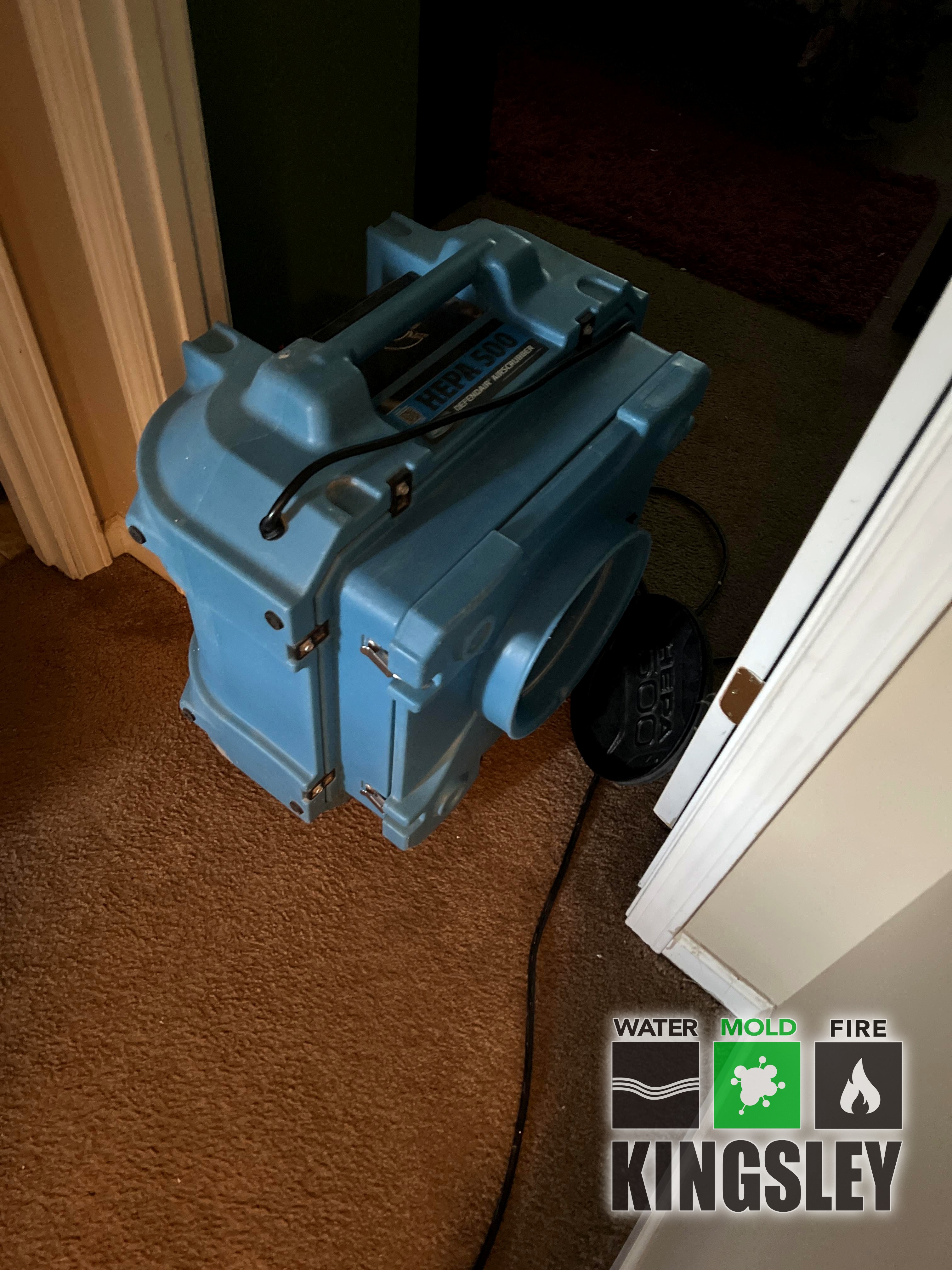 HEPA Air Scrubbing During Mold Remediation
