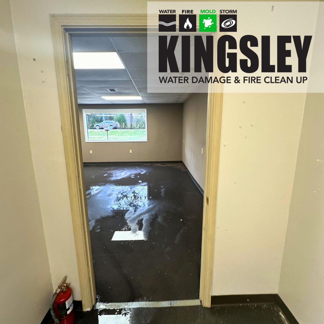Flooded Office Water Damage