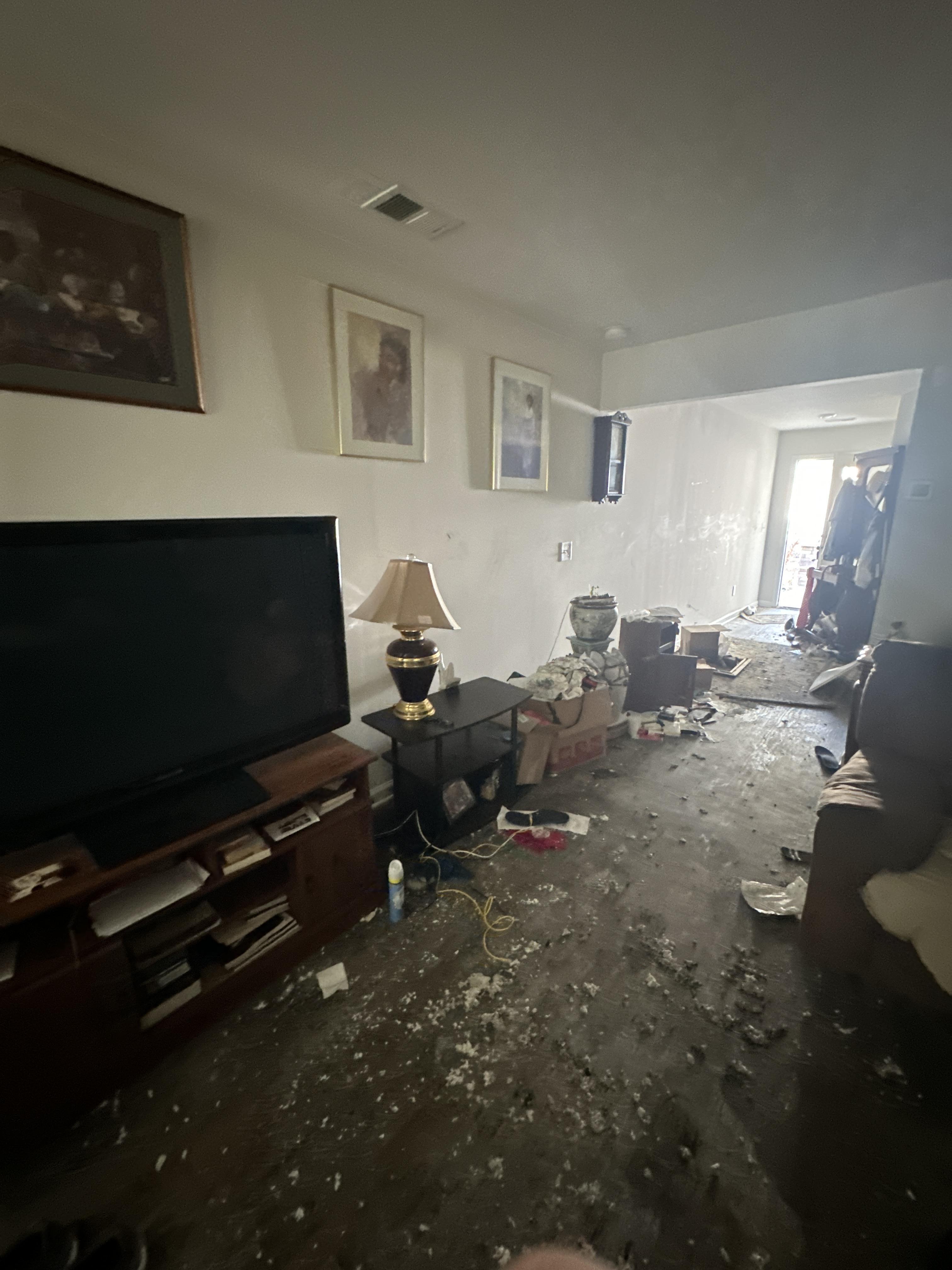 Batesburg Home Fire with Damage