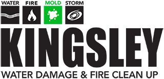 Kingsley Water Damage & Fire Cleanup Footer Logo