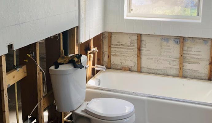 Shower tub overflow