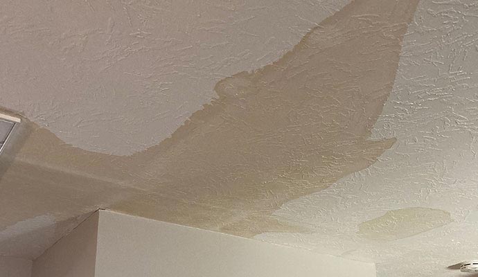 Roof leak
