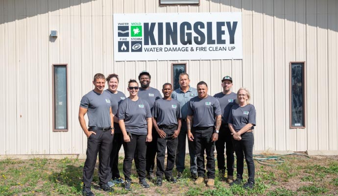 Kingsley Water Damage & Fire Cleanup service team
